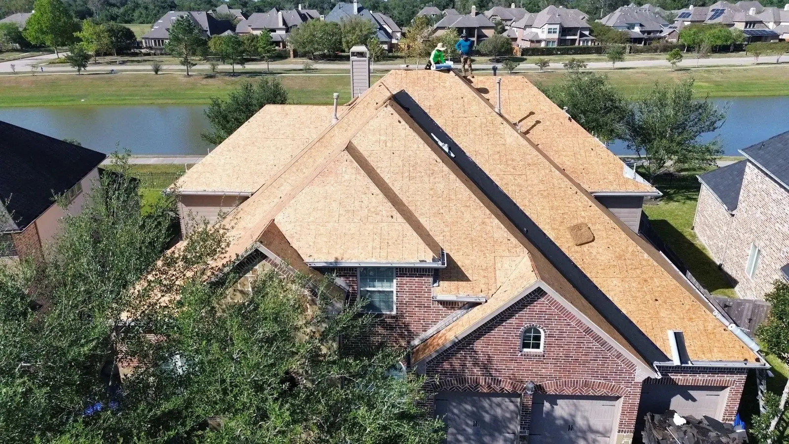RHINOVATIONS residential roofing work for Cypress area homeowners