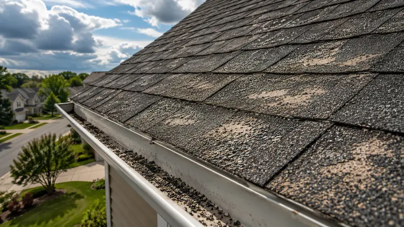 Granule Loss on Shingles: What It Means and When to Worry
